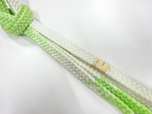 未使用品　正絹　手組帯締め